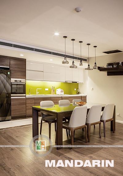 Thi công nội thất hiện đại tại chung cư Mandarin Garden