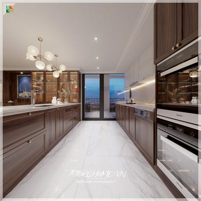 *Chạm Tới Sự Hoàn Mỹ Với Nội Thất Gỗ Óc Chó Tân Cổ Điển Tại Trung Yên Plaza