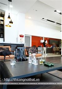 Thi công nội thất chung cư hiện đại tại Penthouse 