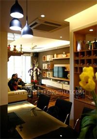 Thi công nội thất chung cư hiện đại Mandarin Garden - Chị Hiền
