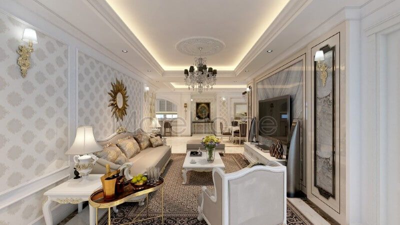 Dịch vụ thiết kế thi công nội thất trọn gói cho căn hộ chung cư tại Hà Nội